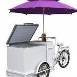 Triciclo Eléctrico Tienda Helados Con Congelador 350W 12ha - Imagen 4