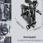 Bicicleta Eléctrica De Alta Calidad Pedelec Plegable Asviva B13 - Imagen 2